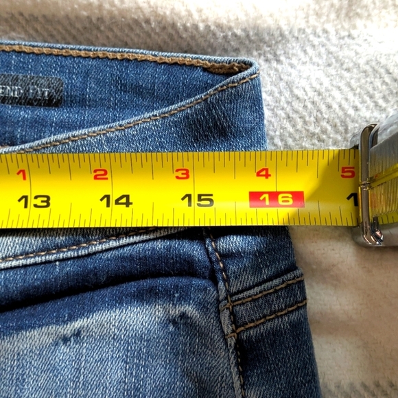 Judy Blue Women's Boyfriend Jeans in Blue 9 - Picture 11 of 14